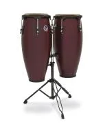LP LP646NY-DW Conga Set City конга 10" и 11", стойка в комплекте