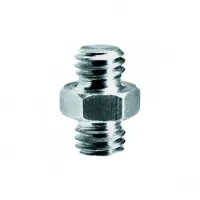 125 переходник симметричный с 2 резьбами 3/8" Manfrotto
