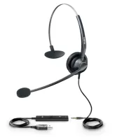 Гарнитура [YHS33-USB] Yealink Подключение через USB-разъем, функция подавления фоновых шумов.