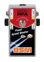 BSM Sign. Treble Booster RPA Full Quarter гитарный бустер, звучание Ritchie Blackmore 80-90-х годов, усиление до 7 В, питание 9 В/400 мкА, Treble Booster
