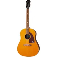 EPIPHONE USA Texan Antique Natural электроакустическая гитара, цвет натуральный, в комплекте кейс
