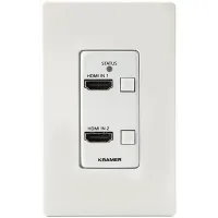 Kramer WP-211X/US-D(W/B)- Коммутатор 2х1 HDMI с автоматическим переключением