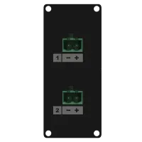 Caymon CASY148/B Модуль CASY с двумя 2-контактными клеммными блоками с обеих сторон модуля.