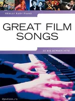 MusicSales AM993344 - REALLY EASY PIANO GREAT FILM SONGS PIANO BOOK