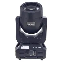 Led Star MA150B Голова вращающаяся светодиодная, 150ВТ, Beam, 12 цветов + белый, 11 гобо рисунков, 8ми фасетная вращающаяся призма