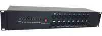 DMX Splitter 8 MKII
    Контроллер DMX Splitter 8 MKII
Сплиттер цифрового сигнала DMX512. 1 вход, 8 выходов оптически изолированы. Разъёмы 3pin XLR. Светодиодные индикаторы сигнала. Высота в стойке 2U.