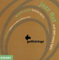 (10-47) GALLI STRINGS AJF1047 - струны для акустической гитары, Jazz flat.
