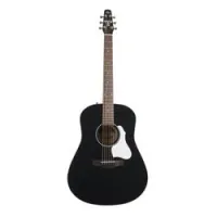 Seagull s6 classic black a/ e  акустическая гитара dreadnought, массив кедра/ дикая вишня, цвет чёрный