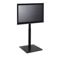 OMB HANDY SPRING (silver) - Стойка напольная для монитора 60"