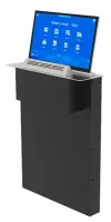 ITC TS-FE156ZMT3- Моторизованный лифт для председателя с микрофонным массивом, 15,6'' сенсорным LCD-дисплеем и 11,6" дисплеем-табличкой