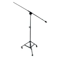 PROEL PRO400 - профессиональная микрофонная стойка, тренога, телескопический журавль, на колёсах