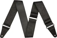 FENDER Tooled Leather Guitar Strap 2' Black гитарный ремень, кожа, цвет черный