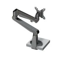 FORMING FUNCTION 4385615309- Настольный шарнирный кронштейн серии STOCKHOLM для 1 монитора с газопружинным амортизатором, макс. нагрузка 14 кг, зажим, черный