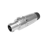 Seetronic SLDF4- Кабельный разъем SPEAKON 4-pin (розетка) для подключения громкоговорителей/усилителей, на кабель 9–16 мм, IP54