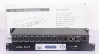 ArtNet DMX 8Port Node Высокоскоростной конвертер ArtNet-DMX, 8 XLR out, 2 XLR in, 2 Ethernet In/Thru