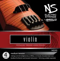 Комплект струн для электроскрипки D'Addario NS310