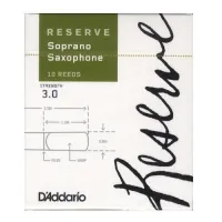 D"ADDARIO WOODWINDS DIR1030 RESERVE SSX - 10 PACK - 3.0 , 3, 10