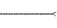 Procab PR4308- Монтажный кабель 2x0,25 кв.мм, черно-серый
