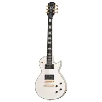 EPIPHONE Matt Heafy Origins Les Paul Custom Bone White электрогитара, цвет белый, чехол в комплекте