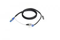 DS Proaudio Combo-Cable 2.5m- Мультикор: балансное аудио + питание (3x2,5 кв.мм), длина 2,5 м