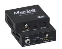 Аудио деэмбеддер [500436] MuxLab 500436  HDMI, разрешение 4K/60