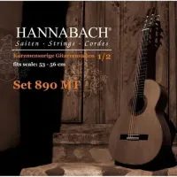 Струны для классической гитары Hannabach Kinder 890MT12 Medium 1/2 (6 шт)