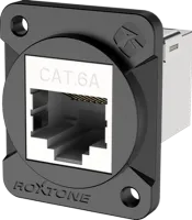 ROXTONE RAD-C6A-B Разъем RJ45(CAT6a) панельный, гнездо, тип-D