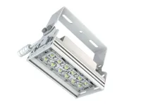 arch-Line 100 N30+N15 STm V-lyre Спаренная лира с двумя монолинзоваными светильниками arch-Line 50N STm расположенными один над другим.  Незавимимый поворот каждого светильника +60/-90 град.по вертикали.