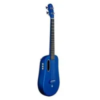 Lava u 23" freeboost blue  трансакустическая укулеле, цвет синий, кейс в комплекте