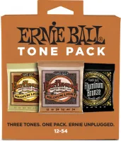 ERNIE BALL 3313 Earthwood 80/20 Bronze/Phosphor Bronze/Aluminum Bronze Medium Light 12-54 - Струны для акустической гитары