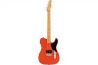 FENDER NOVENTA TELE MN FRD электрогитара, цвет - красный, чехол в комплекте