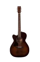 042715 Legacy Left Bourbon Burst CW QIT Электро-акустическая гитара, леворукая, Art and Lutherie