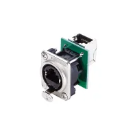 Seetronic SE8FD-H Панельный разъём RJ45 тип D, ввод кабеля угловой 90 градусов снизу