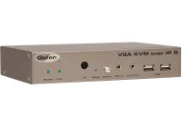 Gefen EXT-VGAKVM-LANRX- Приемник сигналов VGA, USB, сигналов управления ИК, RS-232 и двунаправленного аудио из IP-сетей 1000BaseT