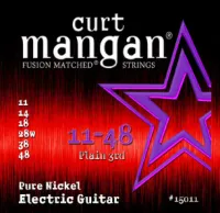 CURT MANGAN Electric Pure Nickel 11-48 струны для электрогитары
