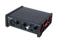 Аудиоинтерфейс USB [US1X2HR] Tascam [US-1x2HR] АЦП/ЦАП: 24 бит/192 кГц, 20-20000 Гц, THD+N: 0,0012%, S/N: 110 дБ, XLR микр. вход, 1/4" TRS лин./инстр. вход, 2xRCA входа /  2xRCA выхода, 1/4" TRS выход для наушников, USB-С