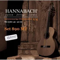 Комплект струн для классической гитары Hannabach E890MTGW14
