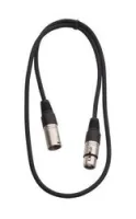 Rockcable rcl30301 d6  микрофонный кабель xlr(м) xlr( f) 1 м