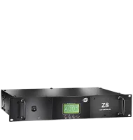 DTS Z8 Rack, IP20   19“ блок управления/питания LED светильников DTS, DMX-512, 8 вых. Х 4 кан. (RGBW), всего 32 кан. Х 500мА/ 48В, пример подключения: FOS 100<br> TITAN <br>  HELIOS BRONZE FC / RGBW / CT = max 8 шт., FOS 33 LED bars = мах 24 шт., подключе