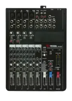 VOLTA MX-42CX Компактный профессиональный микшерный пульт. Конфигурация: 4 микр\лин + 2 стереовхода (до 4), 100-программный процессор эффектов, 2 микрофонных компрессора, основной и контрольный стереовыходы, стереовозврат, Post Aux. Возможность установки