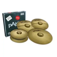 Paiste 101 brass universal set + bonus 14  набор тарелок (14"/ 16"/ 20"+14" free)