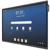Dahua LPH75-MC480-U- 75'' интерактивная ЖК-панель 4К с камерой, микрофонным массивом и динамиками 2x8 и 2x18 Вт, мультитач 16/50 касаний, Android 13.0