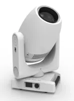 CLAY PAKY AXCOR WASH 300 White unit Вращающаяся голова LED-WASH. LED-модуль 180 Вт 7000К, световой поток 5900 лм, PC-линза 140 мм, угол раскрытия луча 5,5°–42°. Цвет исполнения корпуса — белый