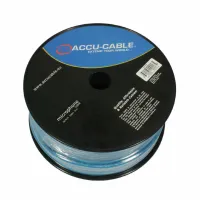 ADJ AC-MC/100R-BL микрофонный кабель 2 х 0.22мм2 Цвет синий В катушке 100м