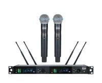 XLINE MD-262A-D(NEW) Радиосистема двухканальная c двумя ручными передатчиками