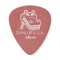 DUNLOP 417R.58 Gator Grip набор медиаторов .58 мм 72 шт