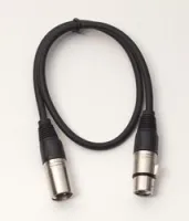 Rockcable rcl30180 d6  кабель xlr(m) xlr(f) 60 см