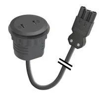 FORMING FUNCTION 9355055209- Встраиваемая зарядная станция серии Powerdot 2хUSB-C, черная