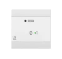 AUDAC NWP300/W Networked audio input panel - BT + 3.5 mm jack (4 CH) White version