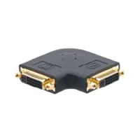 Kramer AD-DF/DF/RA-FLAT- Переходник DVI-I Dual Link, плоский, угловой